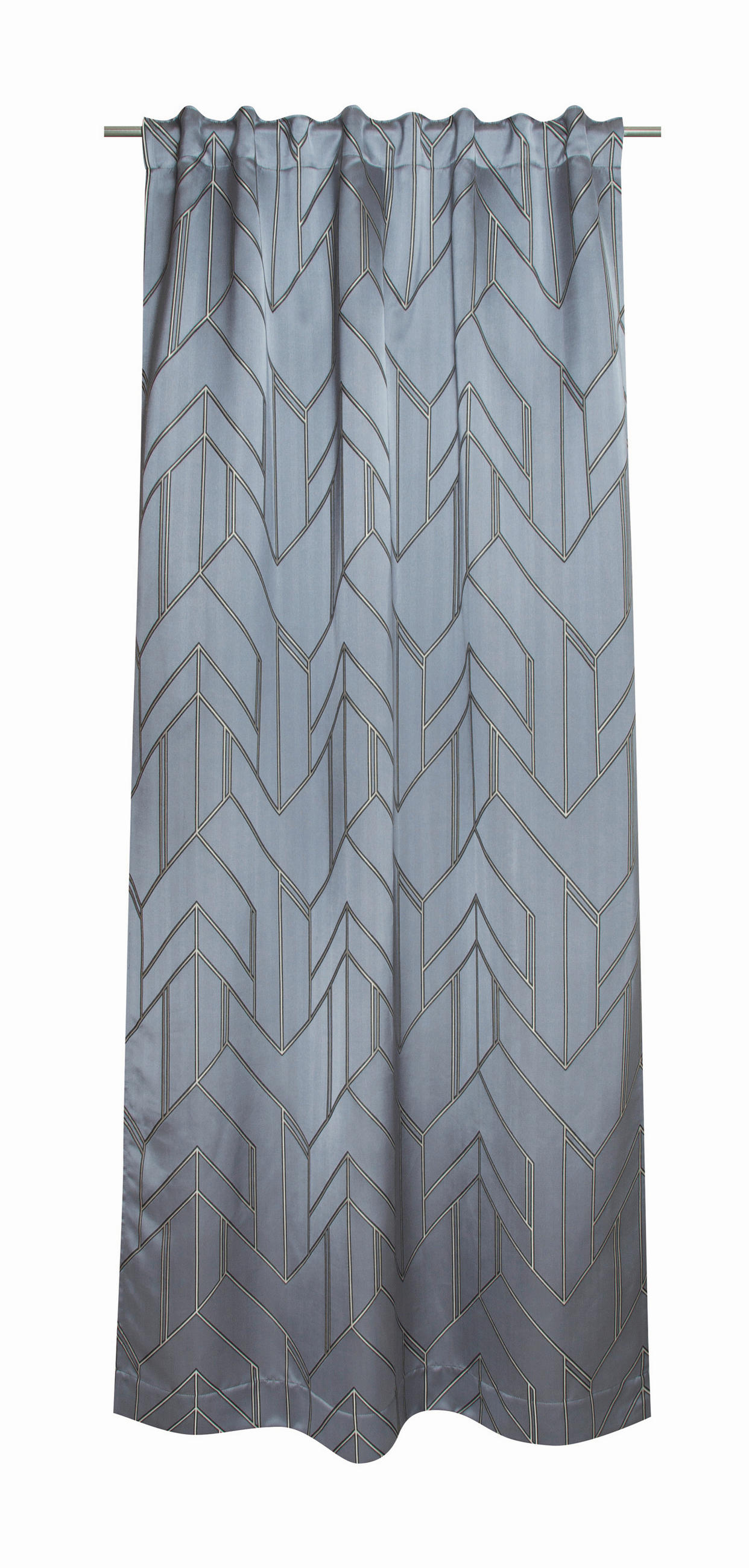Schöner Wohnen Fertigvorhang Elian Anthrazit, Grau 130x250 cm