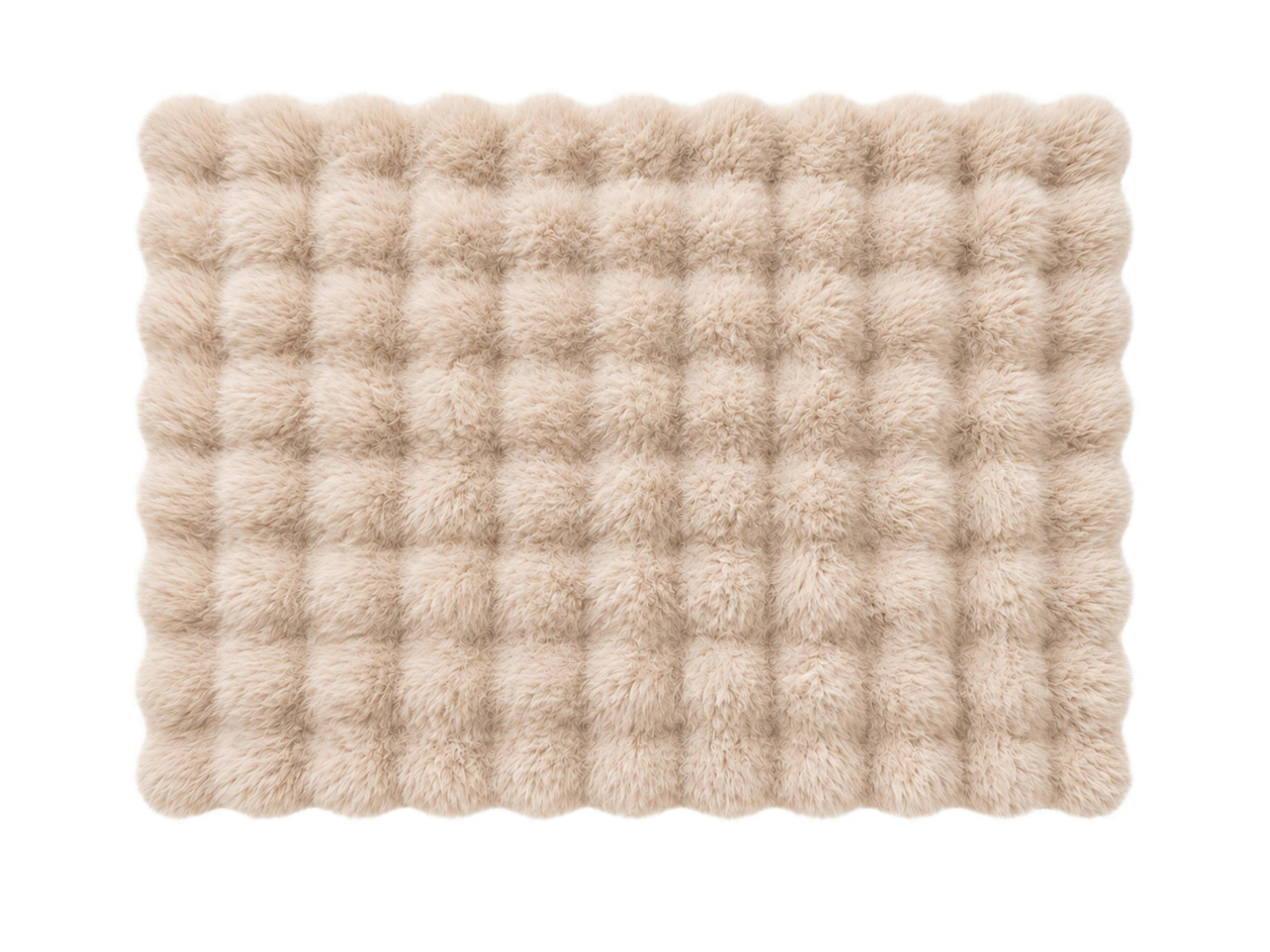 KOUPELNOVÁ PŘEDLOŽKA, 50/80 cm - béžová, Basics, textil/plast (50/80cm) - Esposa