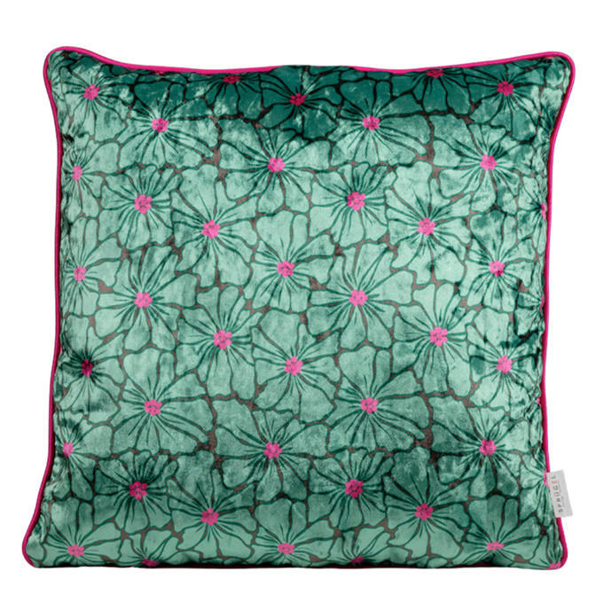 KISSENBEZUG 45/45 cm  - Pink/Braun, Basics, Textil (45/45cm) - Novel