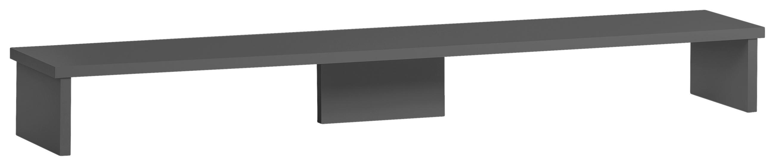 BILDSCHIRMERHÖHUNG  in Anthrazit  - Anthrazit, MODERN, Holzwerkstoff (110/12,7/20cm) - MID.YOU
