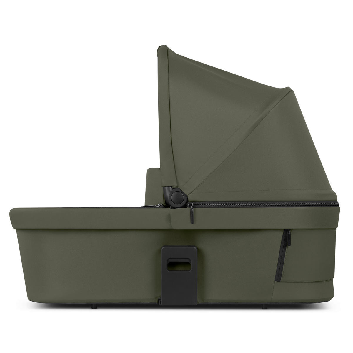 KINDERWAGENSET  Salsa Core All in One  Olive  - Dunkelgrün/Schwarz, Basics, Textil/Metall (63/123/97cm) - ABC Design