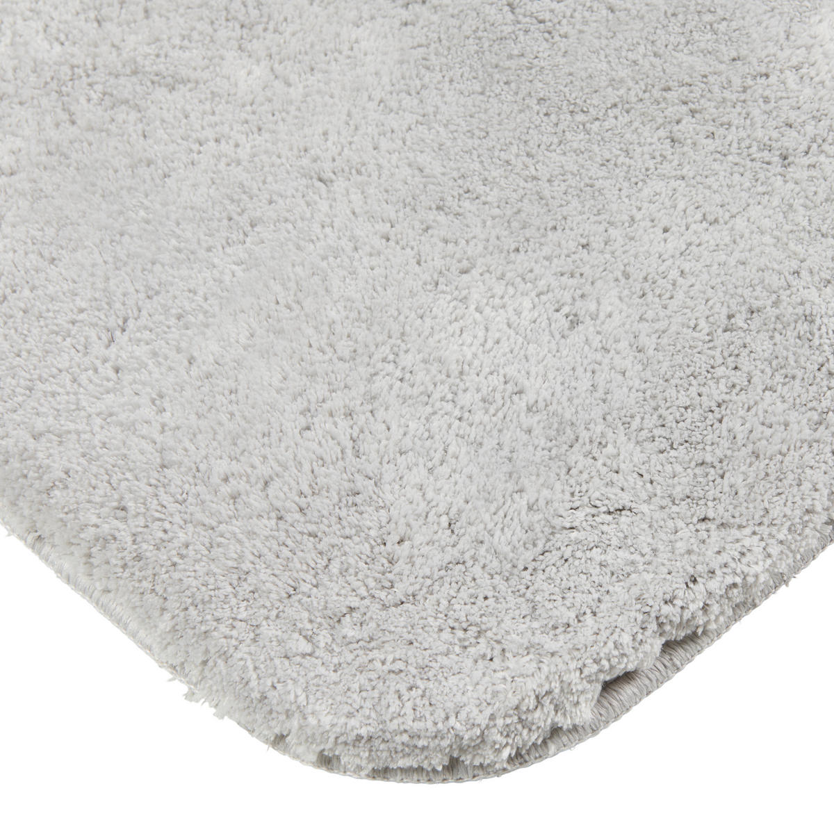 BADEMATTE Silberfarben 70/120 cm  - Silberfarben, Konventionell, Textil (70/120cm) - Esposa