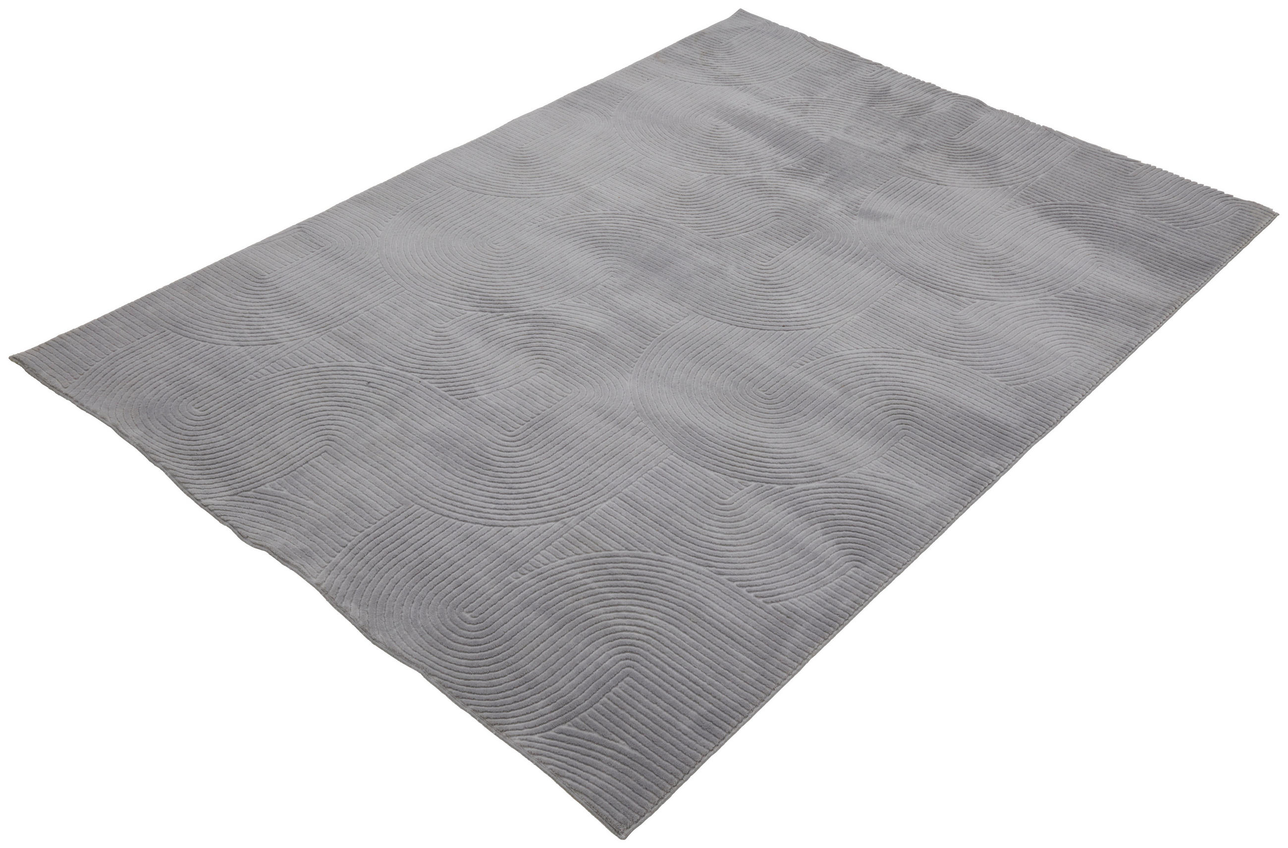 FLATVÄVD MATTA 120/170 cm Laura  - grå, Design, textil (120/170cm) - Novel