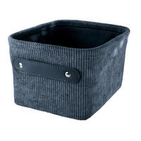 AUFBEWAHRUNGSBOX - Dunkelblau, Basics, Kunststoff (22/11,5/17cm) - Kleine Wolke