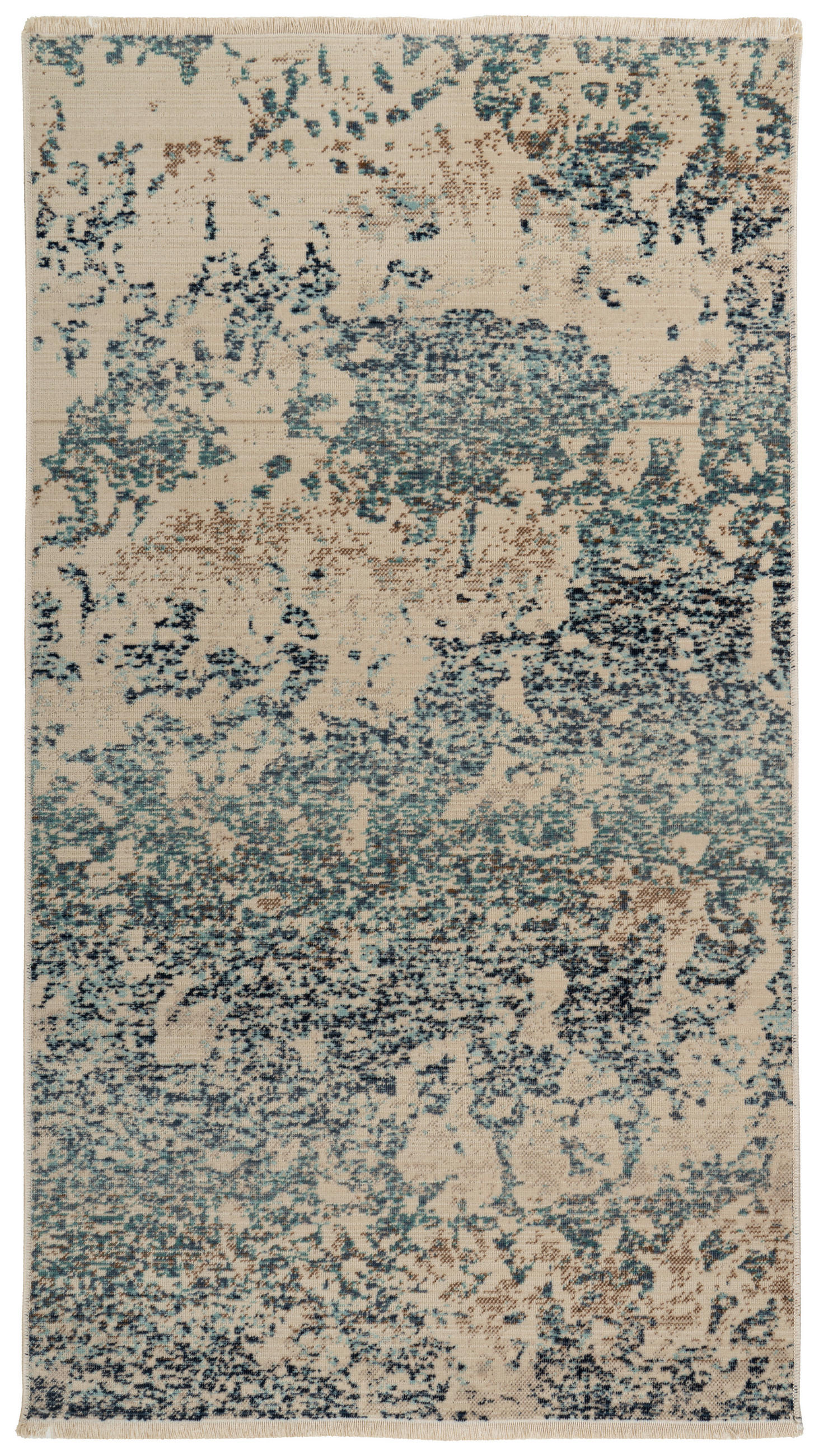 VINTAGE-TEPPICH 120/170 cm CHARU Blau  - Blau, KONVENTIONELL, Textil (120/170cm)