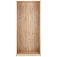 KORPUS ORMARA ZA ODEĆU  boja hrasta  91,1/210/56,5 cm    - boja hrasta, Konvencionalno, pločasti materijal (91,1/210/56,5cm) - Hom`in