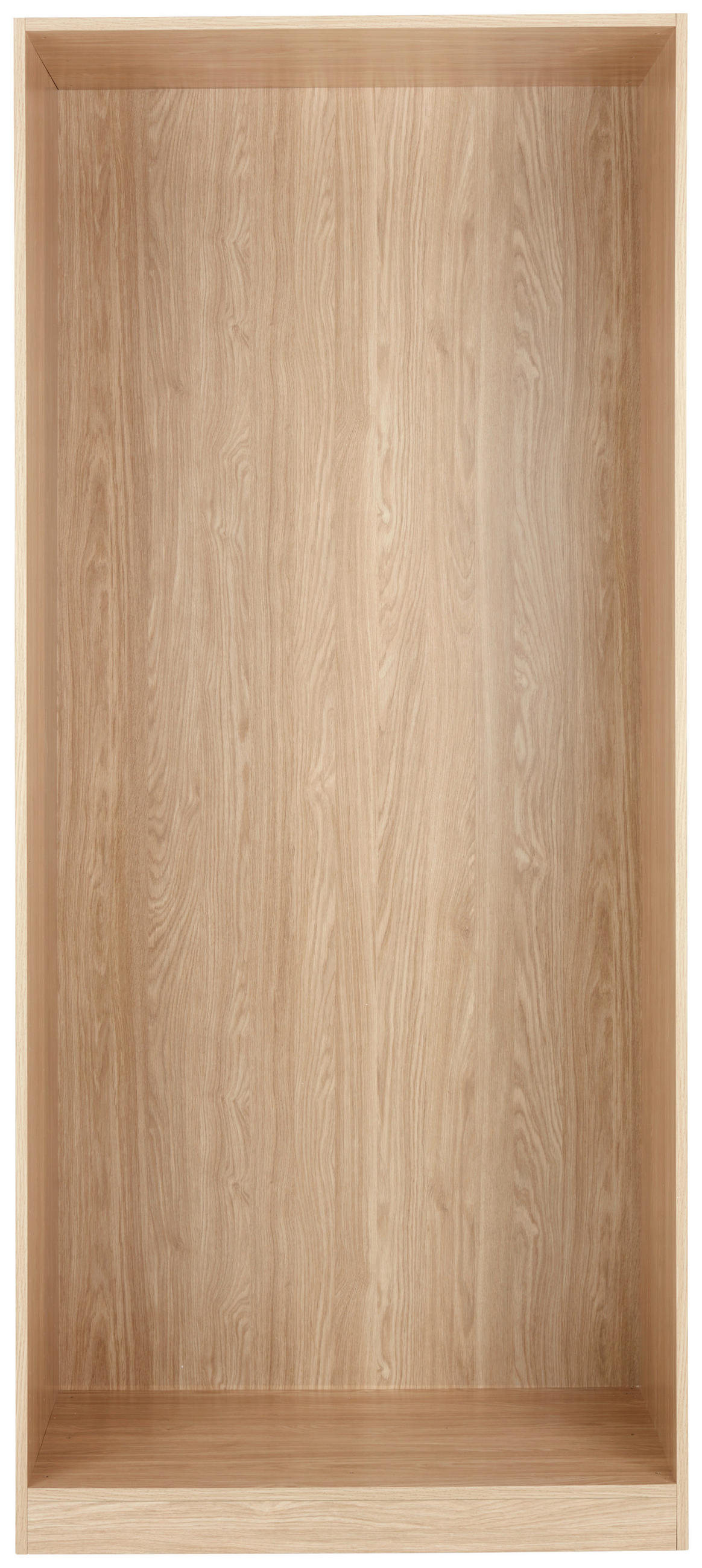 KORPUS ORMARA ZA ODEĆU  boja hrasta  91,1/210/56,5 cm    - boja hrasta, Konvencionalno, pločasti materijal (91,1/210/56,5cm) - Hom`in