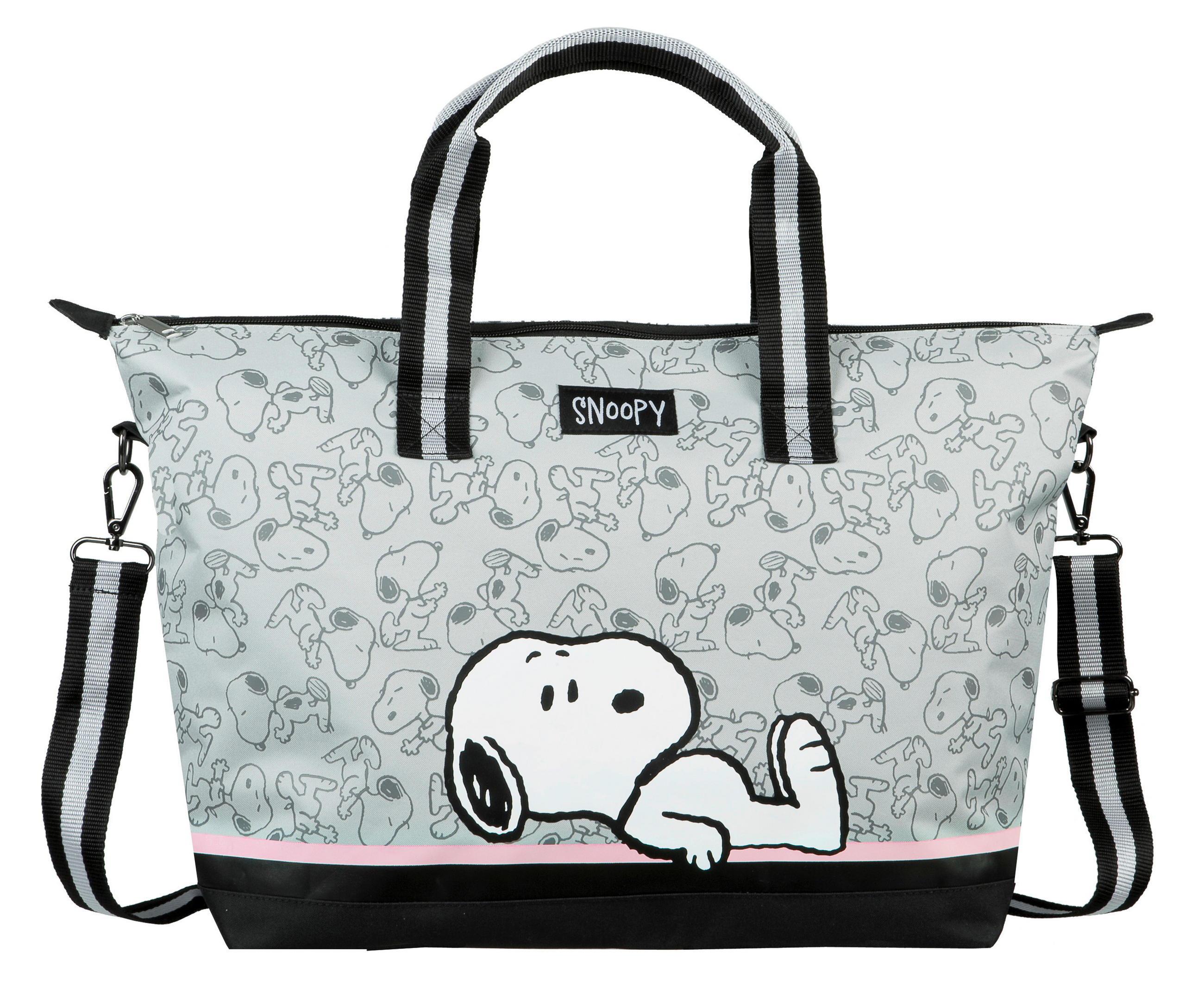 WEEKENDER  - Hellrosa/Hellgrau, Basics, Textil (40/36/18cm)