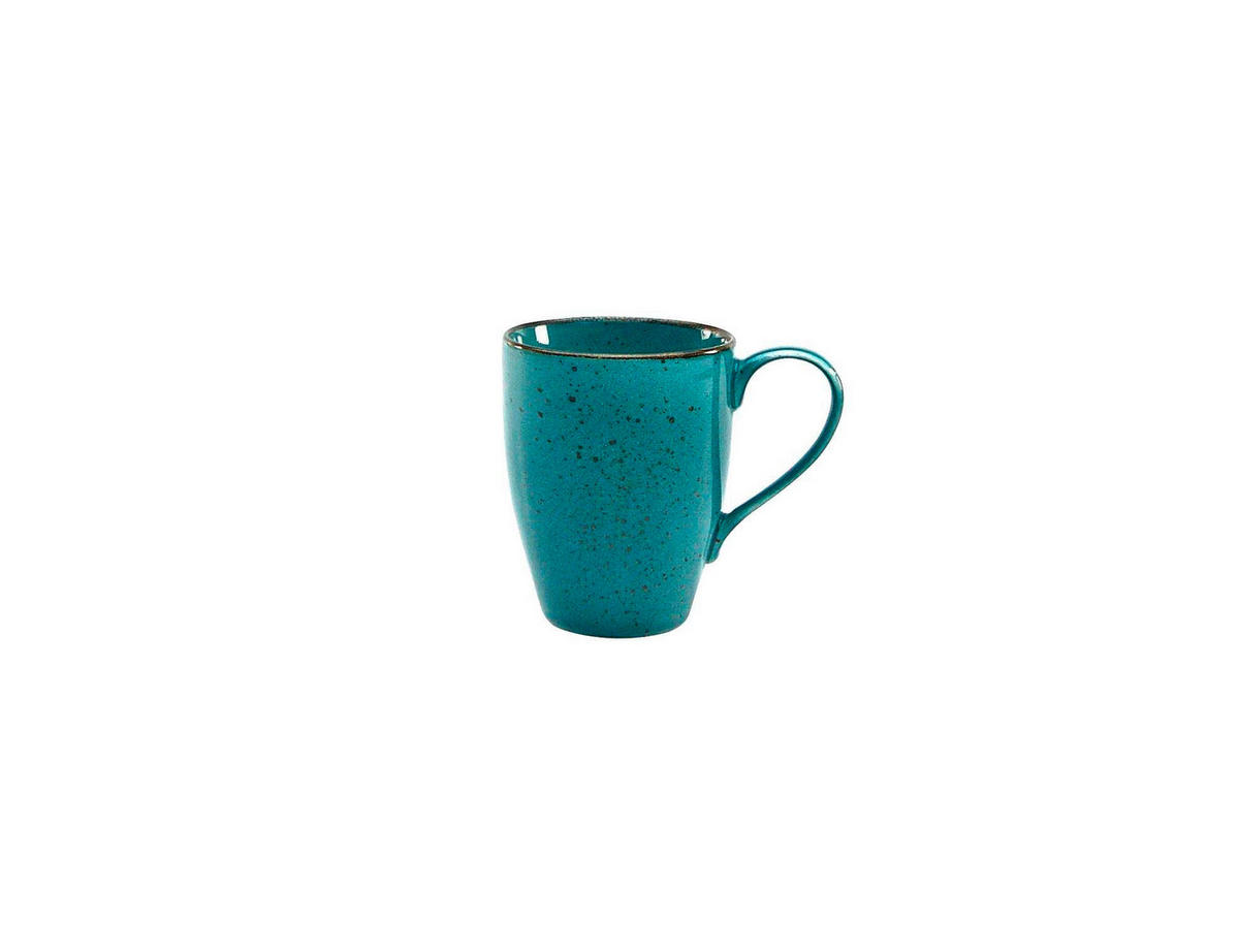 KAFFEEBECHERSET 6-teilig  - Türkis, Trend, Keramik (300ml) - Creatable
