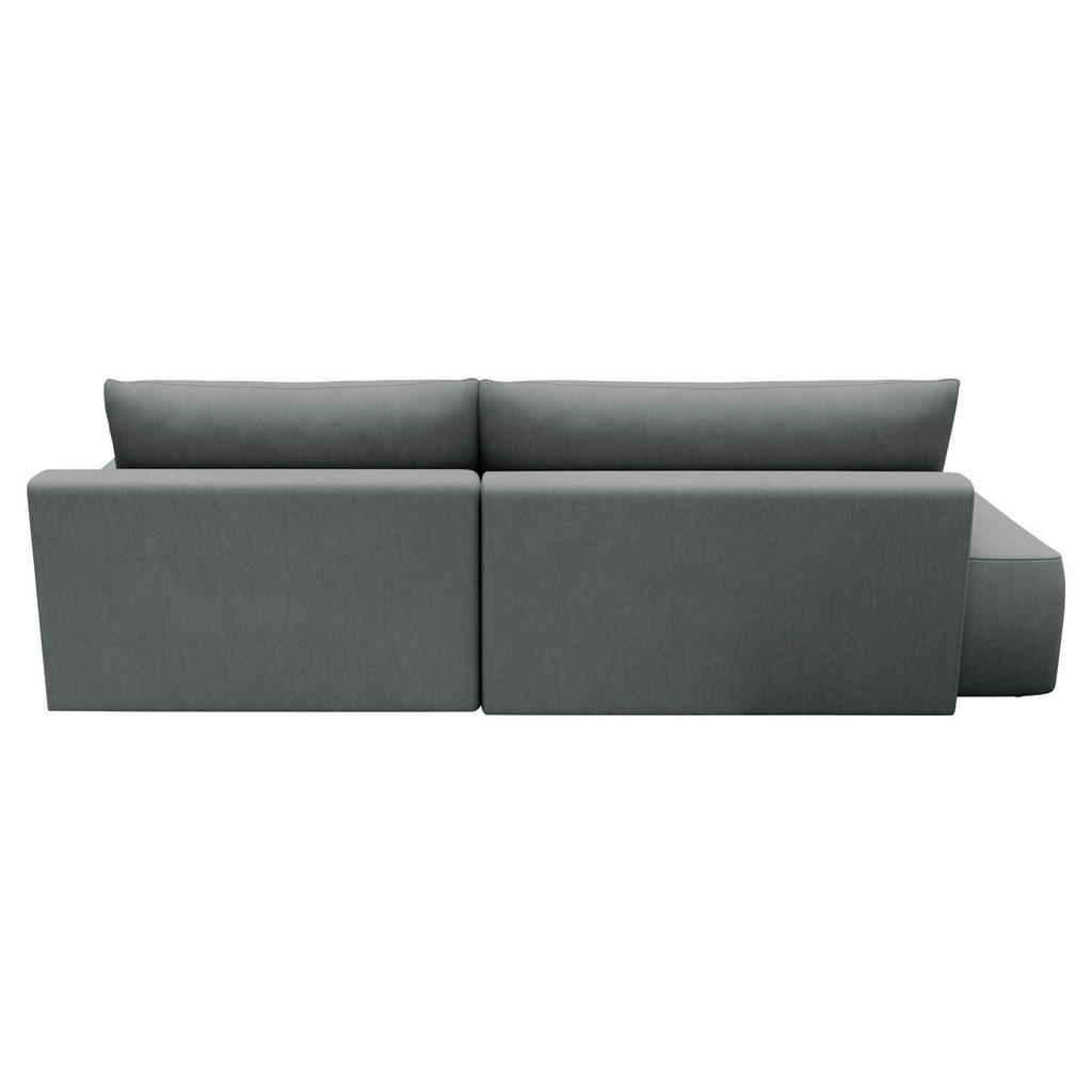 Thumbnail - Trendmanufaktur Eckschlafsofa Prag, Grau, Textil, 4-Sitzer, Füllung: Schaumstoff, 253x167 cm, Made in Europe, Schlafen a...