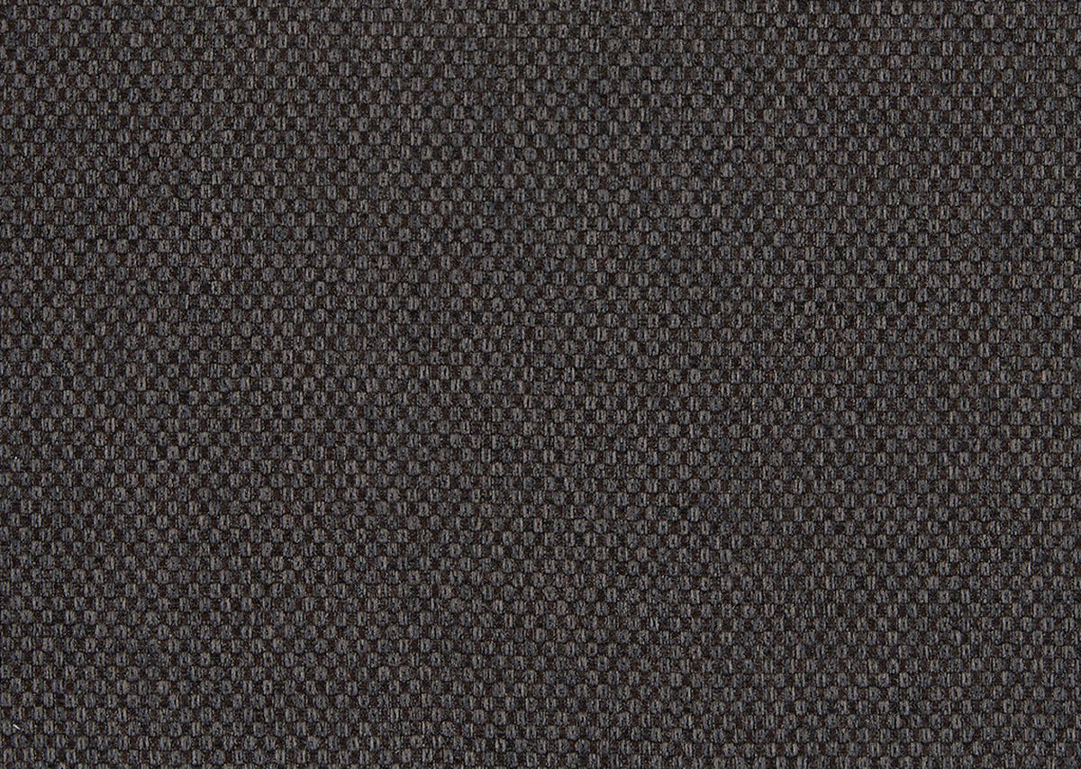 3-SITZER-SOFA in Flachgewebe Dunkelbraun  - Dunkelbraun/Schwarz, Design, Textil/Metall (226/89/97cm) - Pure Home Lifestyle