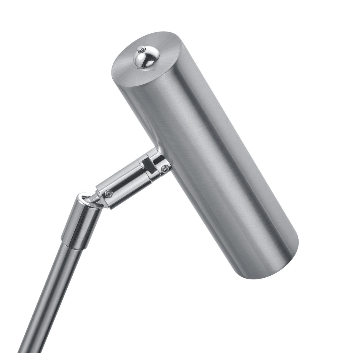 LED-TISCHLEUCHTE   - Nickelfarben, KONVENTIONELL, Metall (50cm) - Hell