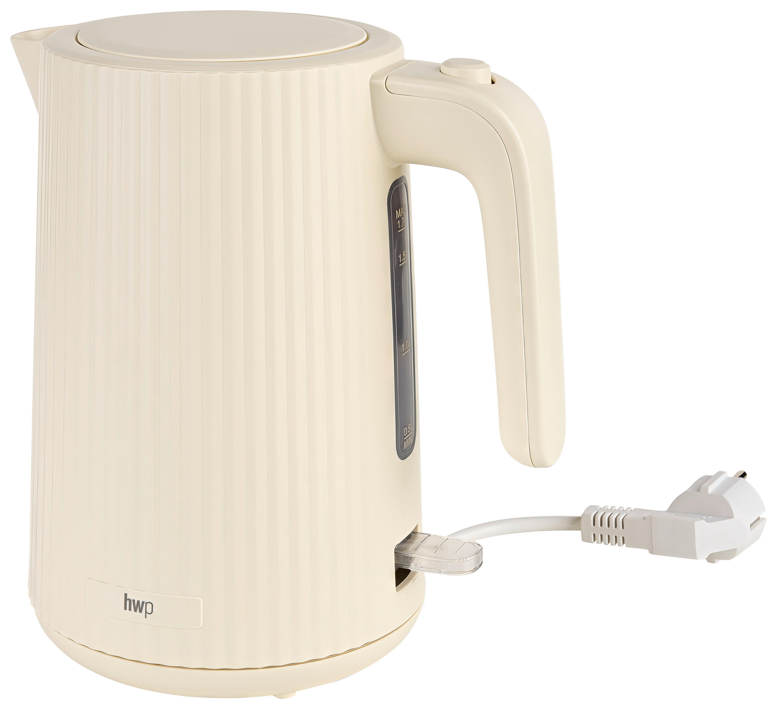 WASSERKOCHER 1.7 l  - Creme, Trend, Kunststoff/Metall (21,8/15,4/23,8cm) - Homeware Profession.
