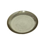 SERVIERTABLETT 33/3 cm    - Champagner/Goldfarben, Basics, Metall (33/3cm) - Ambia Home