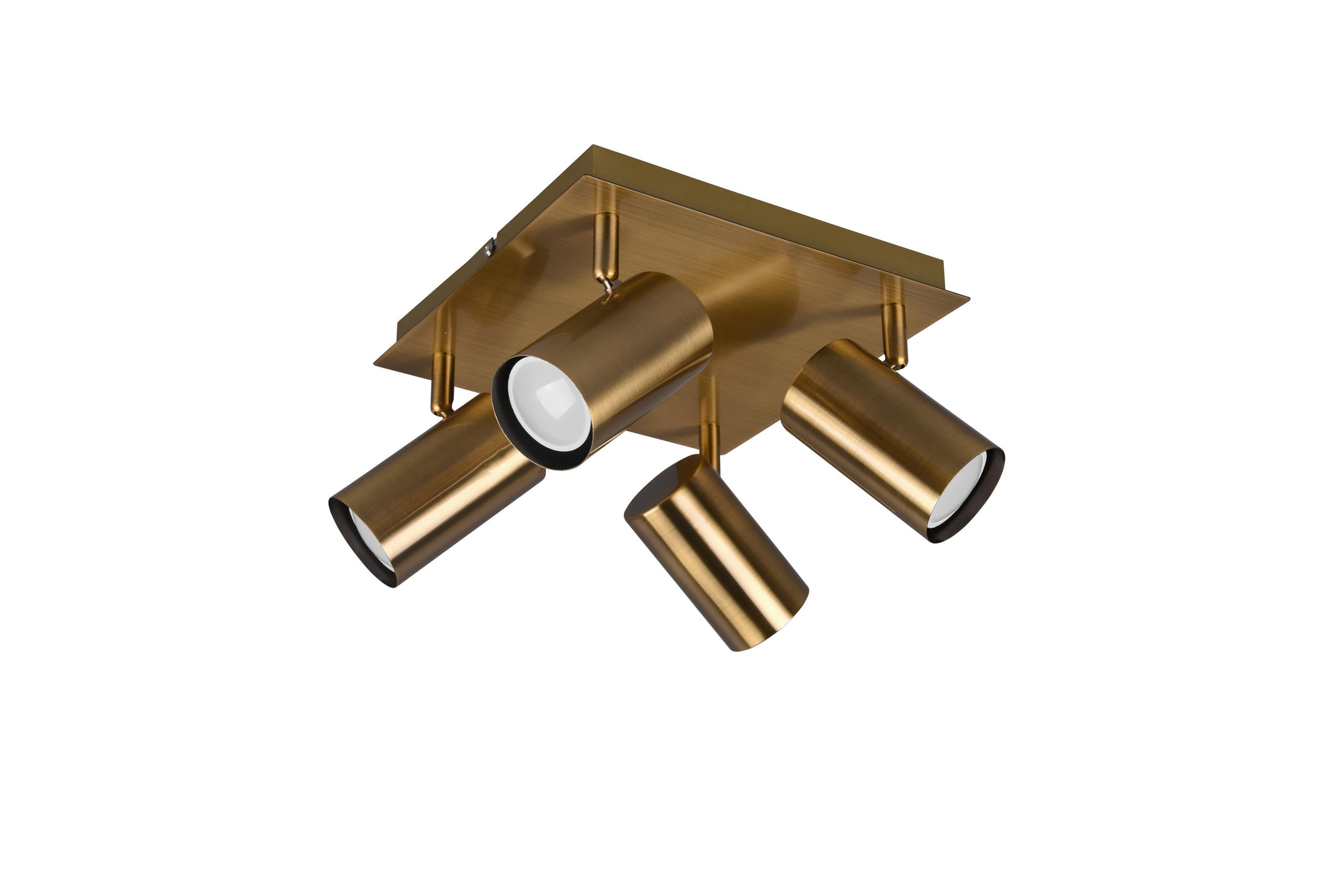 STRAHLER   - Messingfarben, Design, Metall (24,0/15,0/24,0cm) - Trio Leuchten