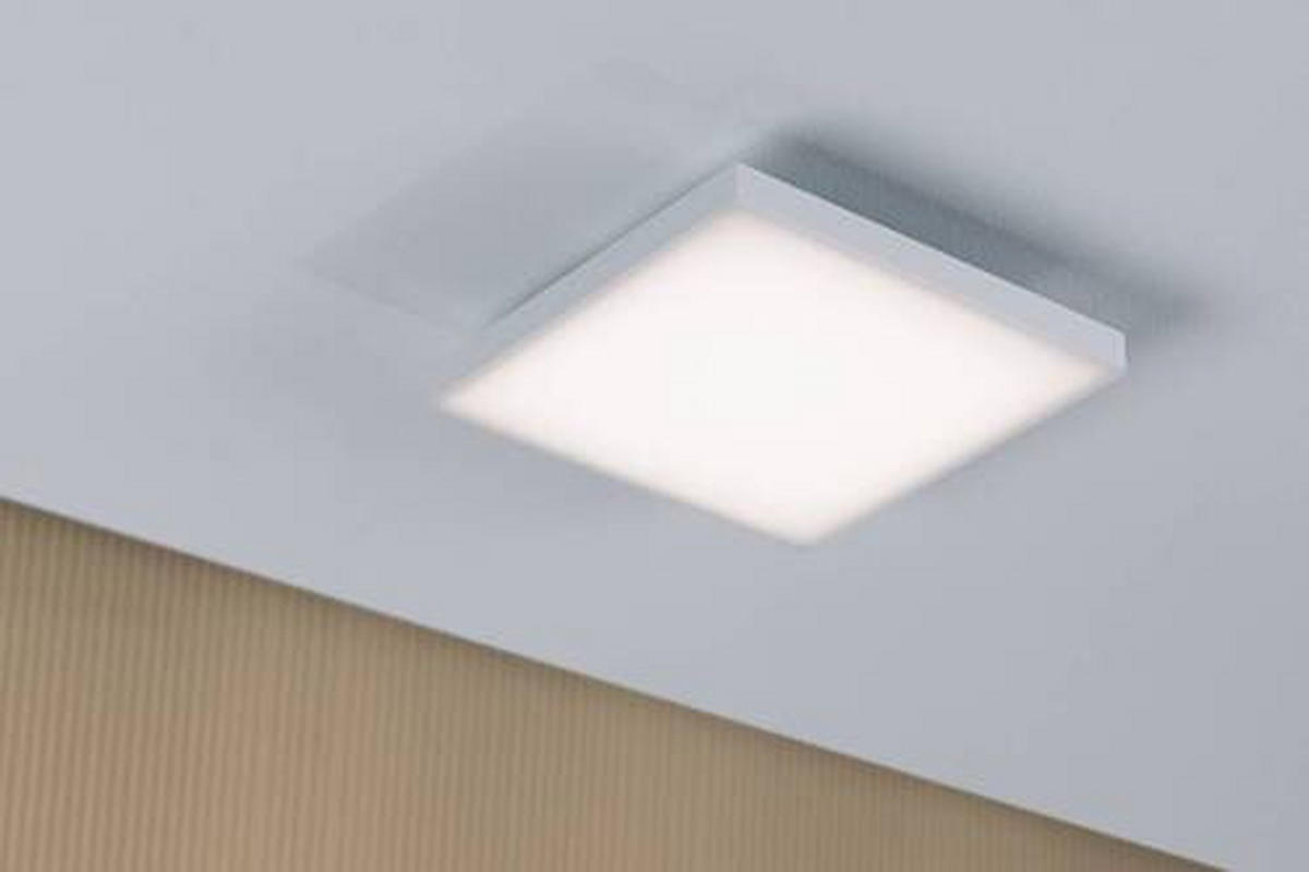 LED-PANEEL 22,5/22,5/5 cm   - Weiß, Basics, Metall (22,5/22,5/5cm) - Paulmann