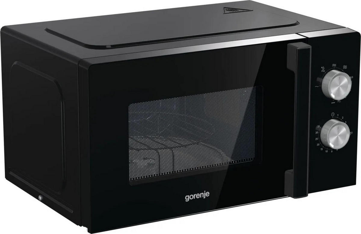 MIKROWELLE MO20E2BH  - Schwarz, Basics, Glas/Kunststoff (45,5/26,1/35,3cm) - Gorenje