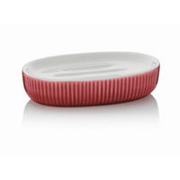 SEIFENSCHALE - Rot, Basics, Keramik (13,5/3/8,5cm) - Kela