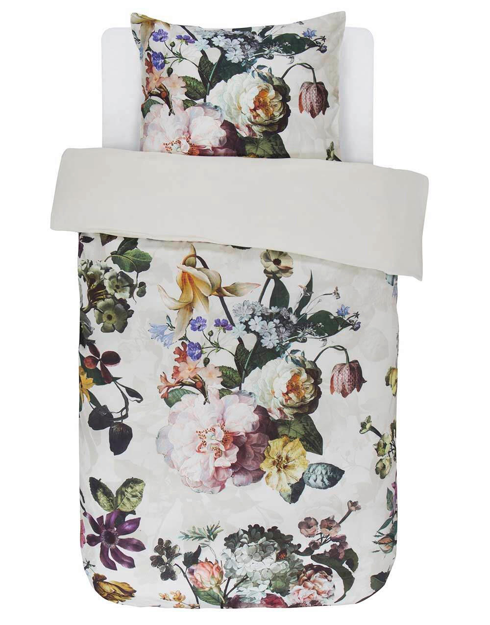 POSTELJNINA 135/200 cm saten krem barve  - krem barve, Konvencionalno, tekstil (135/200cm) - Essenza