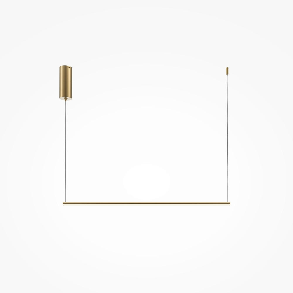 PENDELLEUCHTE 80/1,7/36,7 cm   - Messingfarben, MODERN, Metall (80/1,7/36,7cm) - MAYTONI