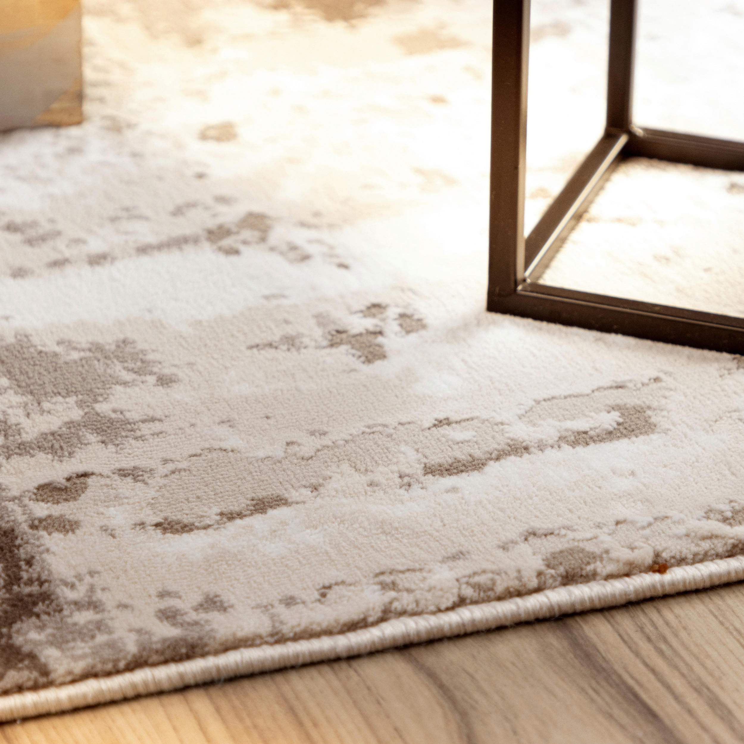 Thumbnail - Obsession Vintage-Teppich My Phönix, Taupe, Beige, Textil, Abstraktes, rechteckig, 120x170 cm, Oeko-Tex® Standard 100, f...