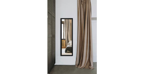 WANDSPIEGEL 50/150/1,7 cm  - Schwarz, Trend, Glas/Metall (50/150/1,7cm) - Boxxx