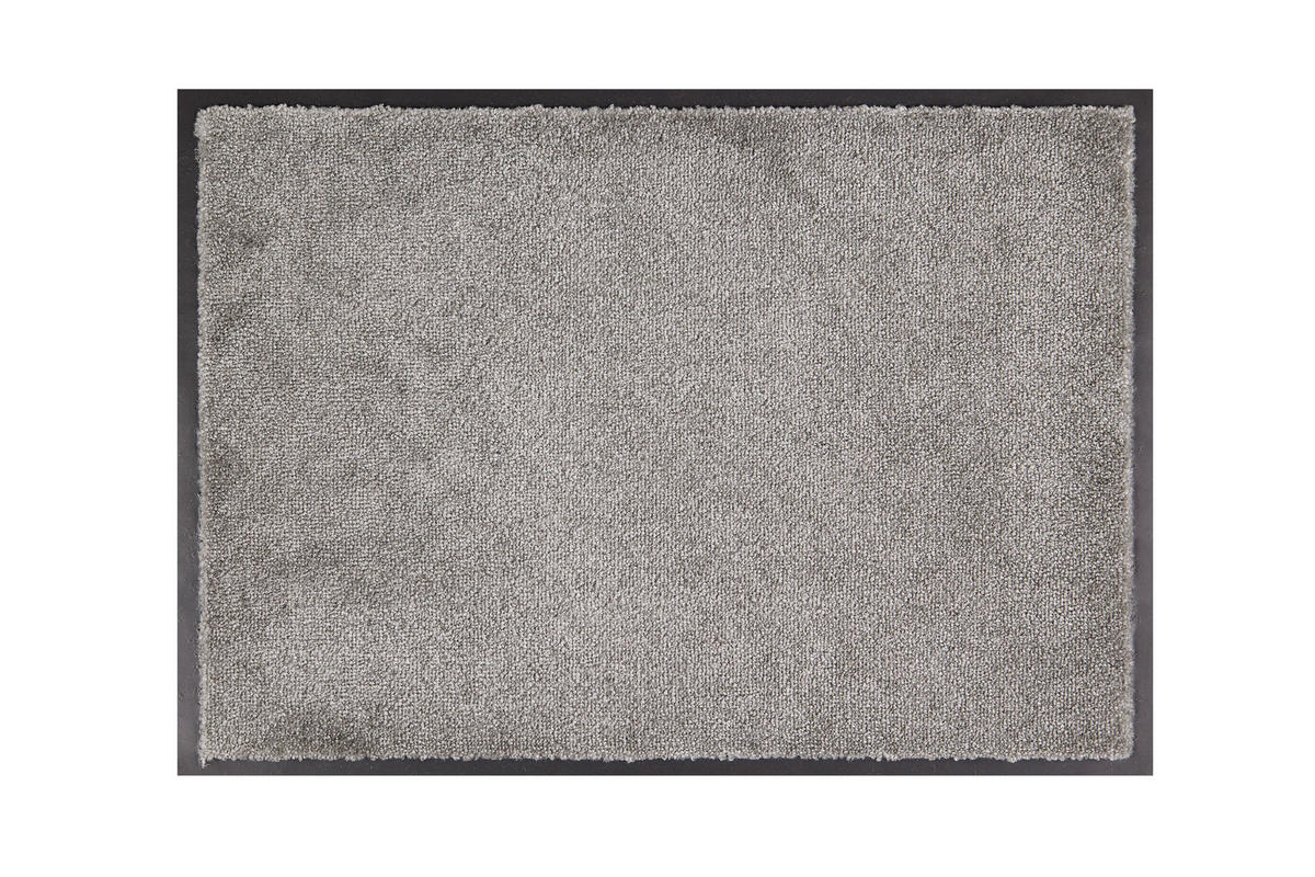FUSSMATTE - Graphitfarben, Konventionell, Textil (67/150cm) - Schöner Wohnen
