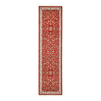ORIENTTEPPICH 80/300 cm Isfahan Rot  - Rot, Lifestyle, Textil (80/300cm) - Cazaris