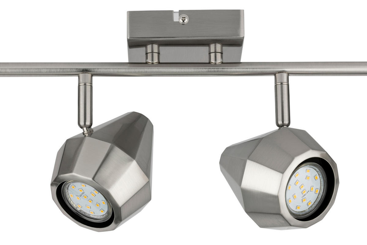 DECKENLEUCHTE 70/11/18 cm  - Nickelfarben, Trend, Metall (70/11/18cm) - Collett's Monde