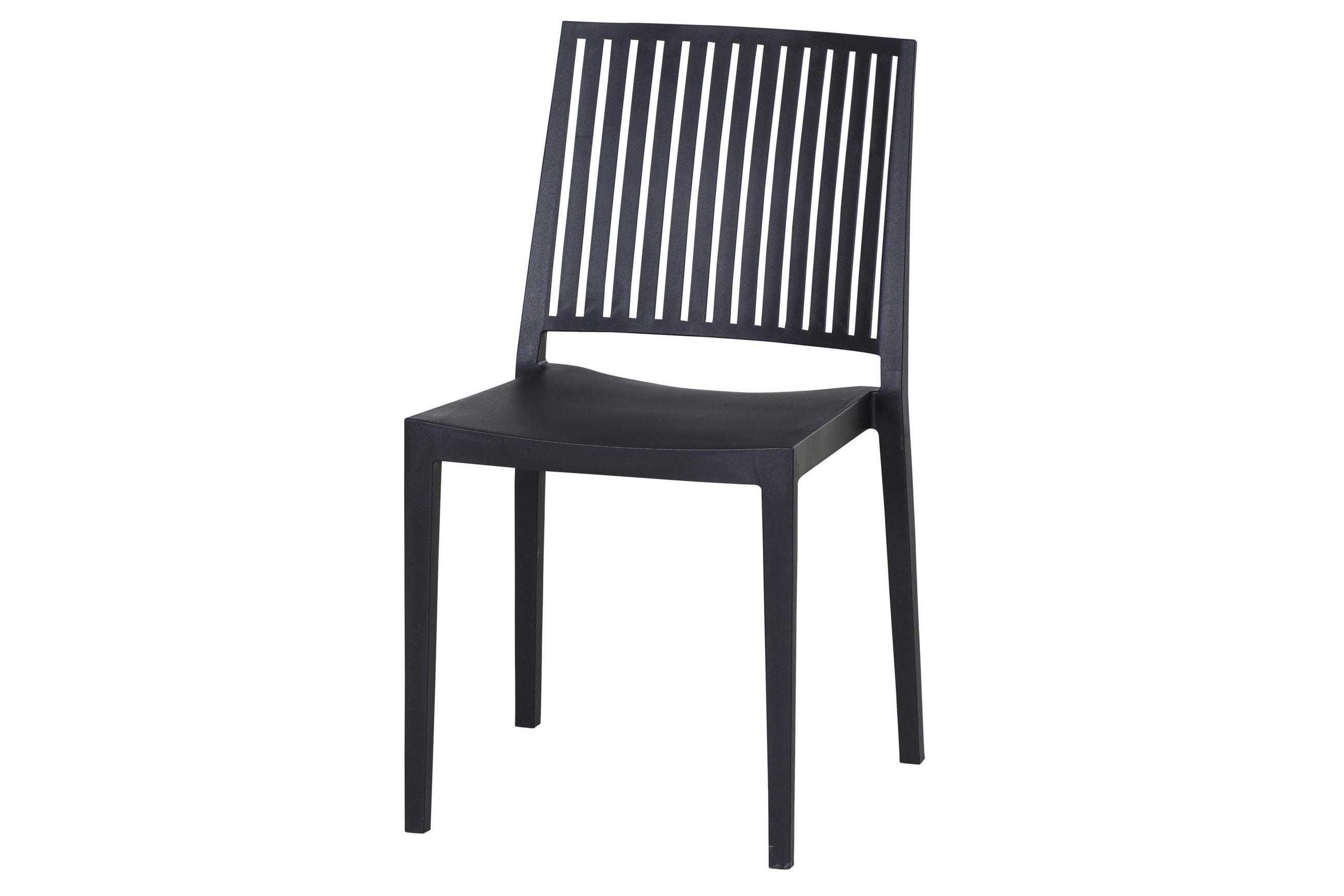 STAPELSTUHL Anthrazit  - Anthrazit, Basics, Kunststoff (57/80/56cm) - Siena Garden