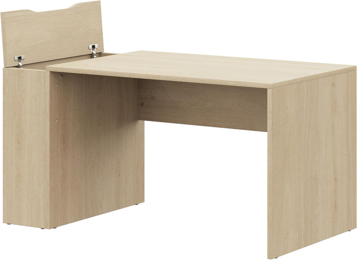 JUGENDSCHREIBTISCH 145/67/72 cm  in Eichefarben  - Eichefarben, Design, Holzwerkstoff (145/67/72cm) - Cantus