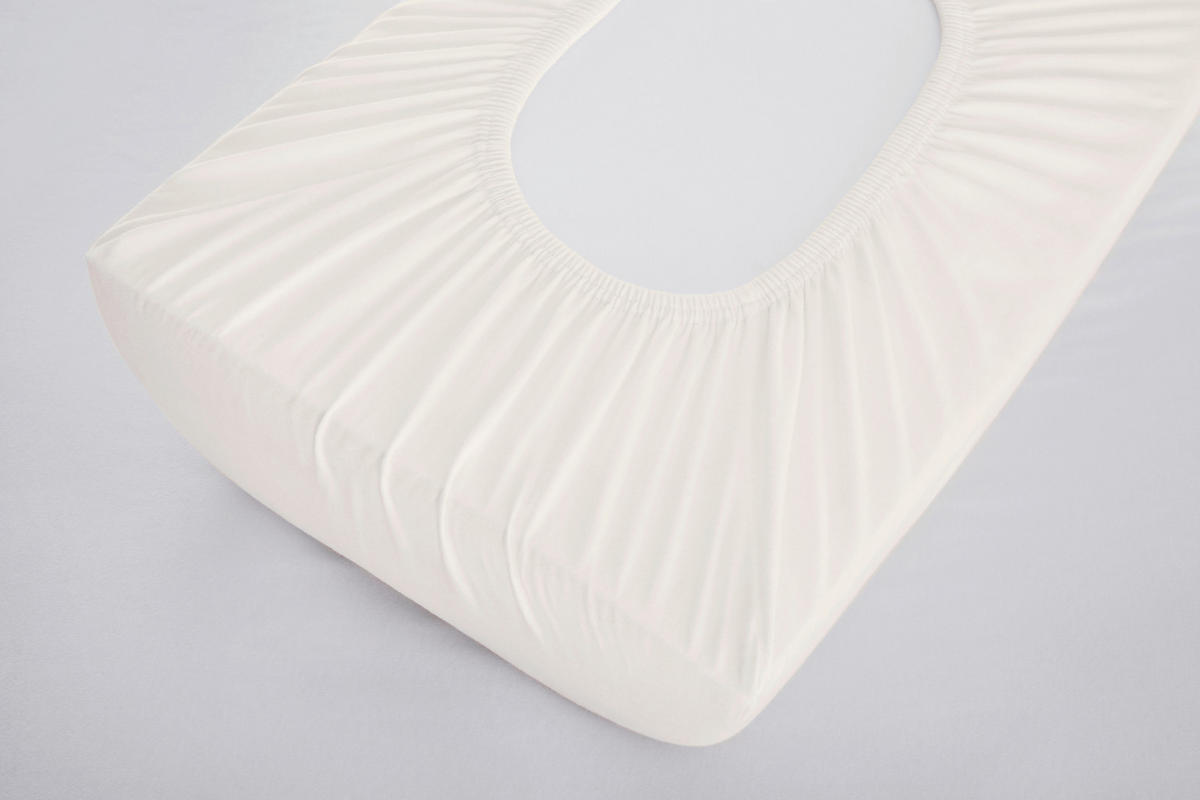 NACKENKISSENBEZUG - Creme, Basics, Textil (18,5/27cm)