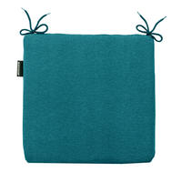 SITZKISSEN 40/40/3 cm    - Blau, Basics, Textil (40/40/3cm)