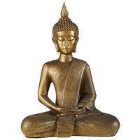 BUDDHA 31/17/43 cm  - Bronzefarben, Basics, Kunststoff (31/17/43cm)
