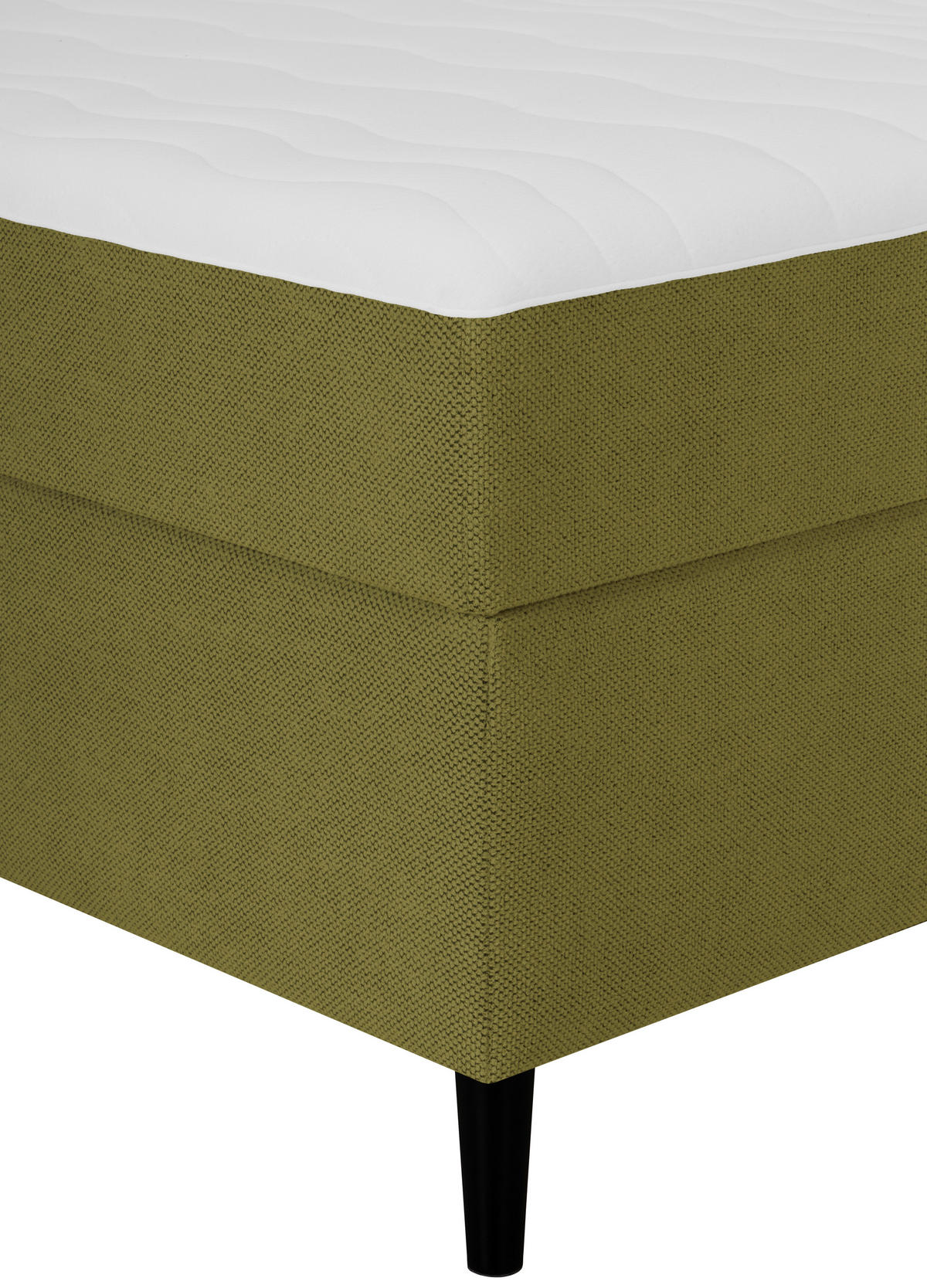BOXBETT 120/200 cm  in Grün  - Schwarz/Grün, KONVENTIONELL, Textil (120/200cm) - P & B
