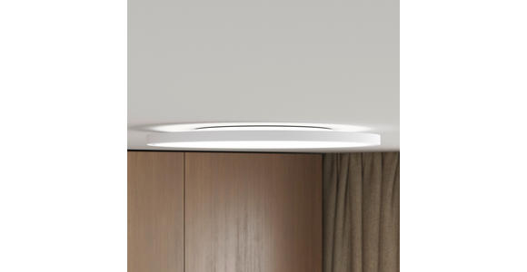 LED-DECKENLEUCHTE 42/2,9 cm   - Weiß, Basics, Kunststoff (42/2,9cm) - Novel