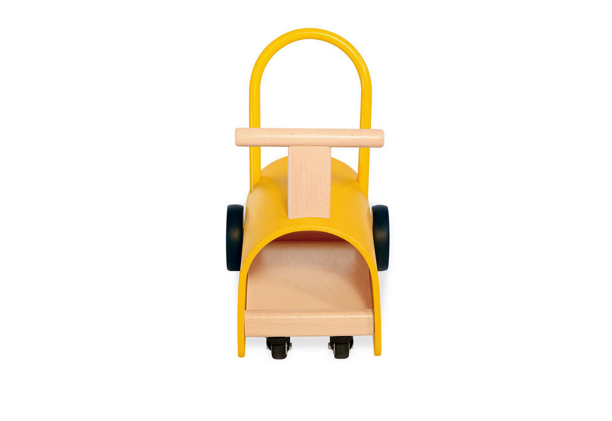 LAUFLERNWAGEN - Dunkelgelb, Basics, Holz (L 47 cm/B 31 cm/H 45 cmcm) - Pinolino