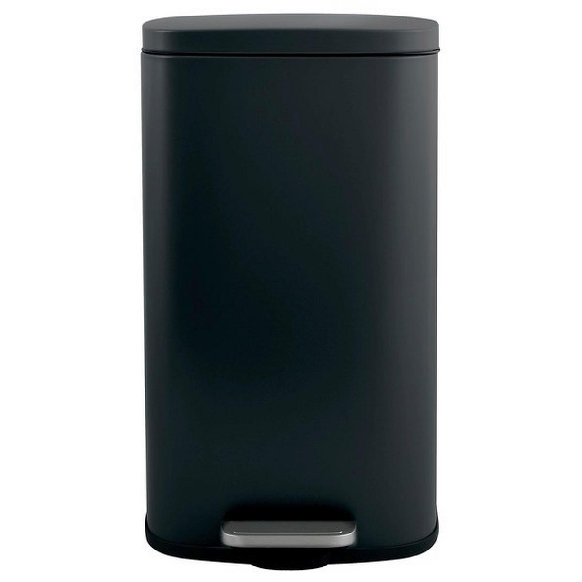 TRETEIMER 50 L  - Schwarz, Basics, Kunststoff/Metall (42,7/29,7/64,3cm) - Spirella