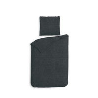 BETTWÄSCHE Franela Flanell 155/220 cm  - Anthrazit, Basics, Textil (155/220cm)