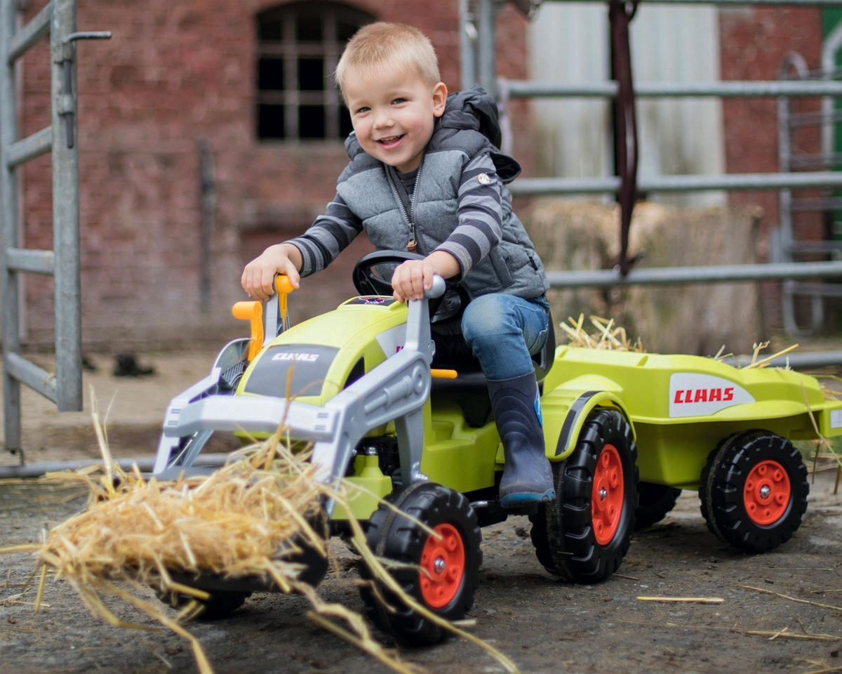 DĚTSKÝ TRAKTOR - vícebarevná, Basics, plast (46/80/52cm) - Simba