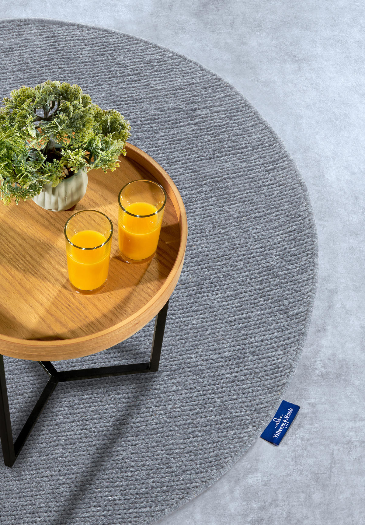 HANDWEBTEPPICH 200 cm Kollektion 1748 Hellgrau  - Hellgrau, Basics, Textil (200cm) - Villeroy & Boch