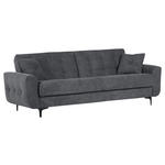 SCHLAFSOFA Morton  in Flachgewebe Anthrazit  - Anthrazit/Schwarz, KONVENTIONELL, Textil/Metall (230/84/95cm) - Xora