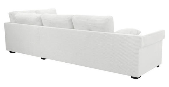 ECKSOFA in Cord Naturfarben  - Schwarz/Naturfarben, KONVENTIONELL, Holz/Textil (298/202cm) - Carryhome