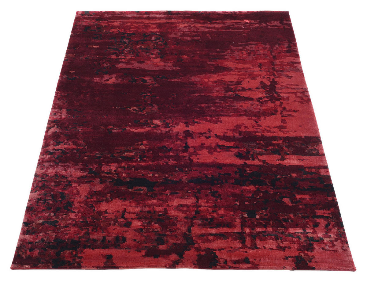 ORIENTTEPPICH 70/140 cm Angeles Pilano Dunkelrot  - Dunkelrot, Design, Textil (70/140cm) - Musterring