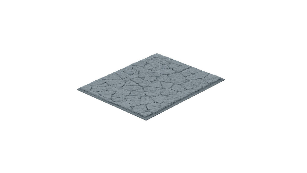 BIDET-VORLEGER Anthrazit 40/50 cm  - Anthrazit, Basics, Kunststoff/Textil (40/50cm) - Grund