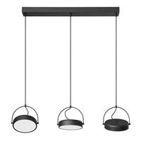 LED-HÄNGELEUCHTE 108/20/150 cm  - Schwarz, Design, Kunststoff/Metall (108/20/150cm) - Osram