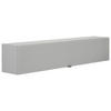 HÄNGEELEMENT Grau  - Schwarz/Grau, Design, Glas/Holzwerkstoff (164,6/32/29cm) - Hom`in