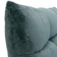 ECKSOFA Petrol Flachgewebe  - Petrol/Schwarz, MODERN, Kunststoff/Textil (235/275cm) - Landscape