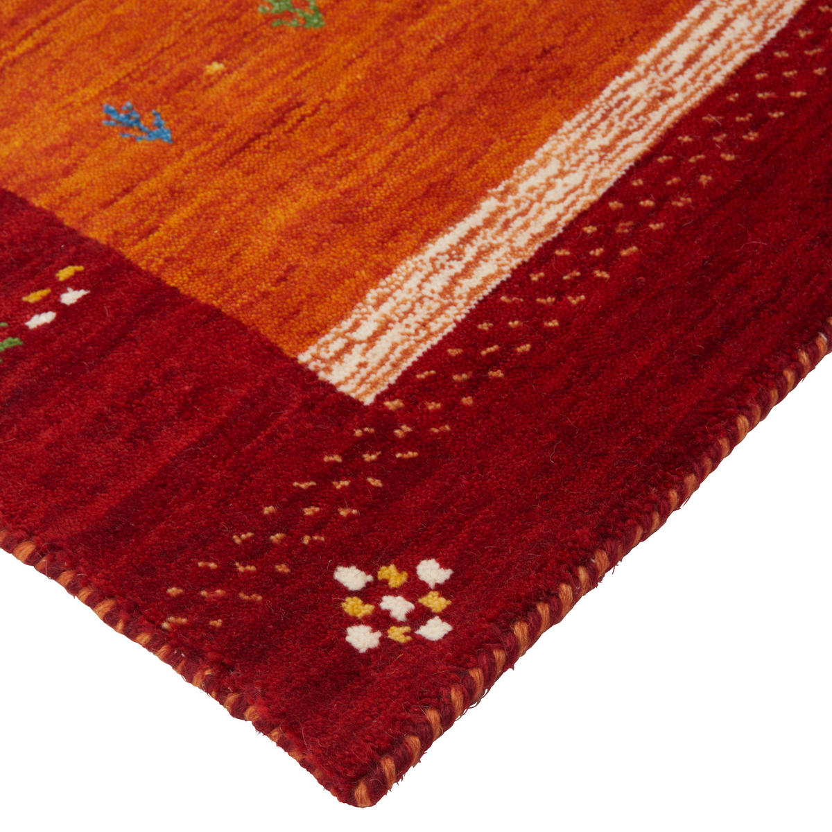 ORIENTTEPPICH 80/300 cm Sehnsucht nach Eden  - Rot/Multicolor, Lifestyle, Textil (80/300cm) - Cazaris