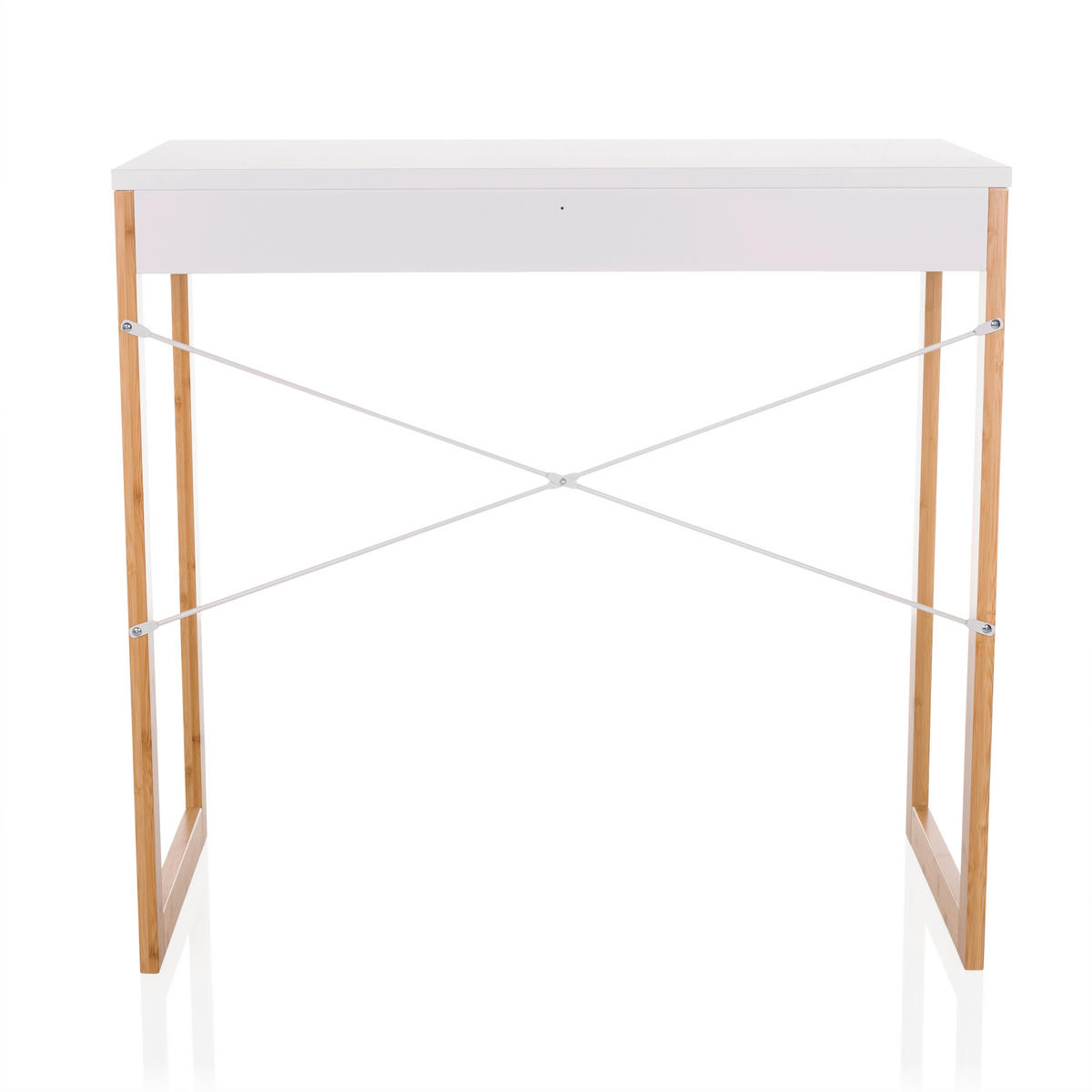 SKRIVBORD 80/75/42 cm  i vit  - vit, Modern, trämaterial/trä (80/75/42cm) - MID.YOU